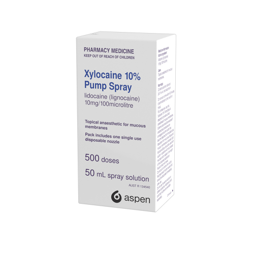 Xylocaine 10% Spray Bottle 50mL