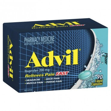 Advil 200mg Liquid Capsules 90