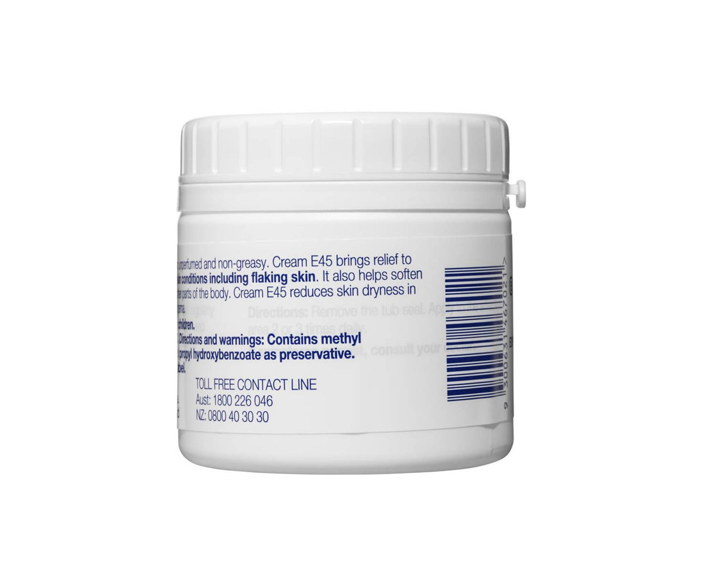 E45 Mositurising Cream 125g