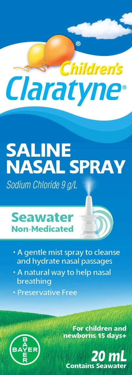 Claratyne Children Saline Nasal Spray 20mL