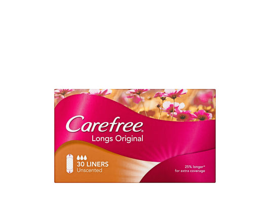 Carefree Longs Original Liners 30 Pack