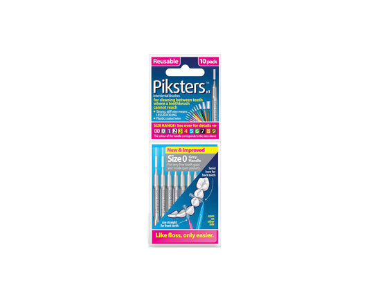 Pikster Interdental Brush 10 Pack Size 0