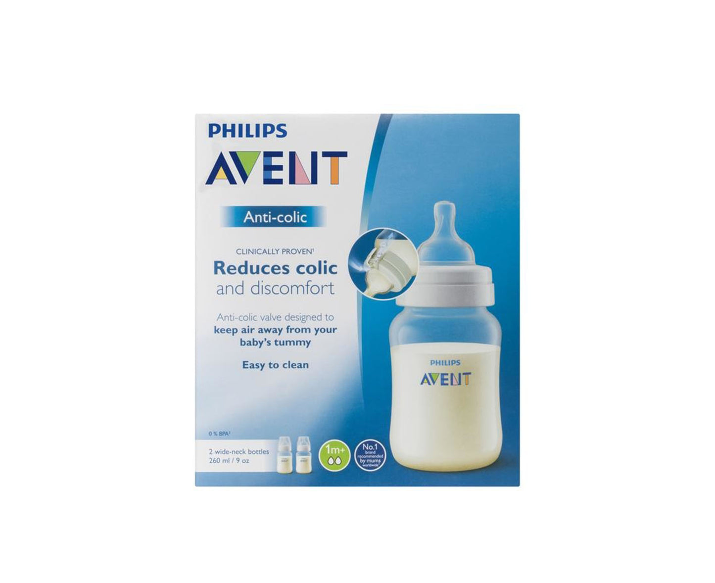 Avent Bottle Feeding 260mL Twin Pack