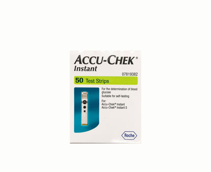 Accu-Chek Instant Blood Glucose Test Strips 50 Strips