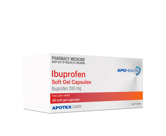 APH Ibuprofen 200mg Gel Capsule 40
