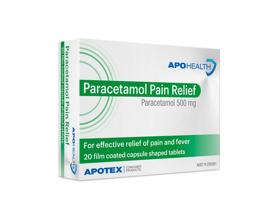APH Paracetamol Pain Relief Tablets 20