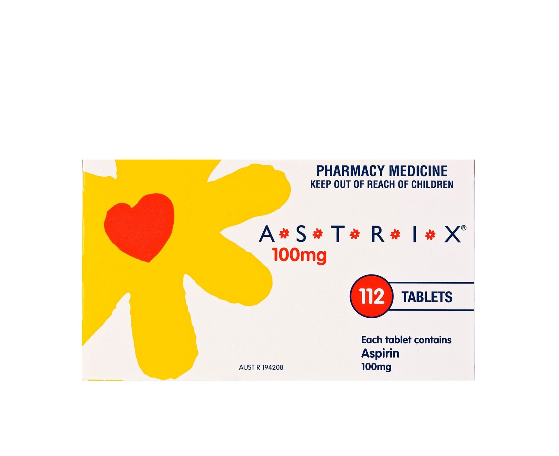 Astrix Rov Astrix 100mg Tablets 112