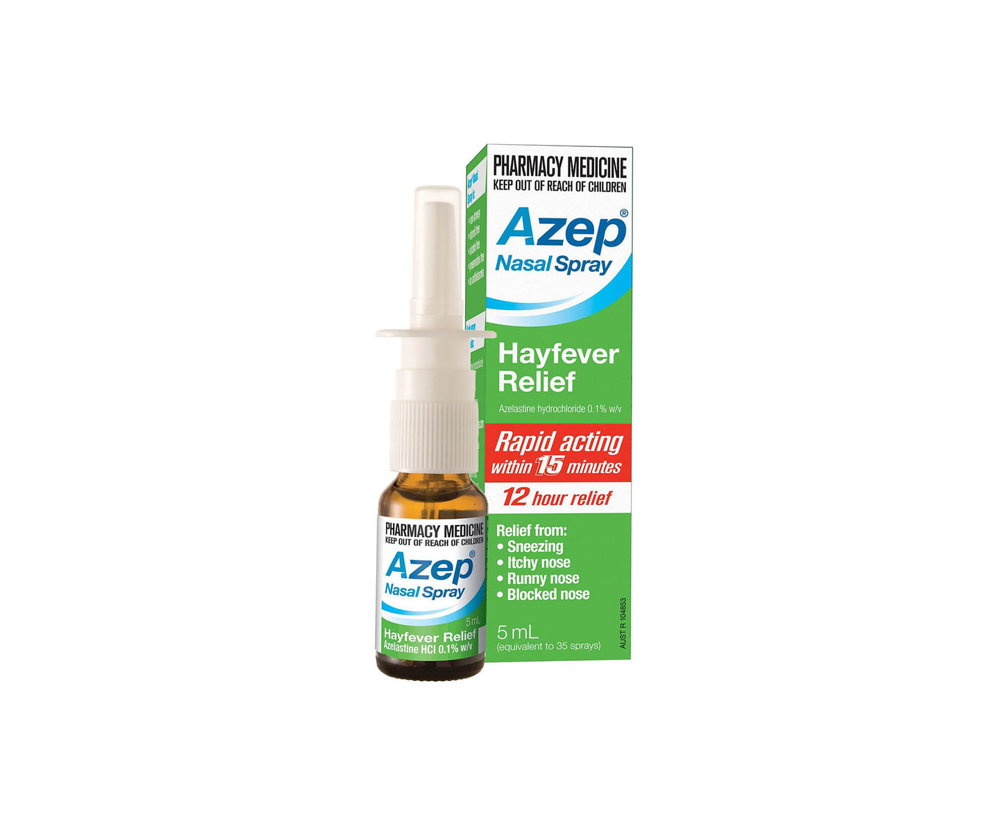 Azep Hayfever Relief Nasal Spray 5mL