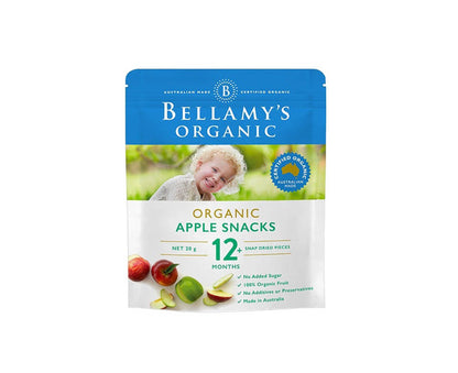 Bellamy's Organic Apple Snacks 20g