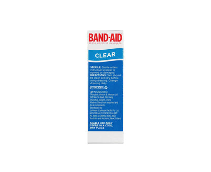 Band Aid Clear Strips 40