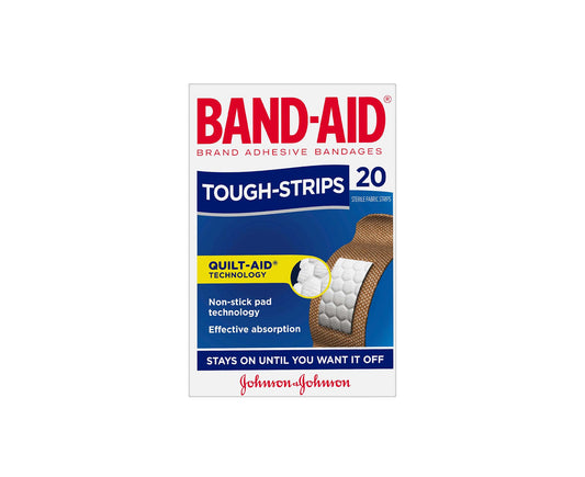 Band Aid Tough Strips Regular 20