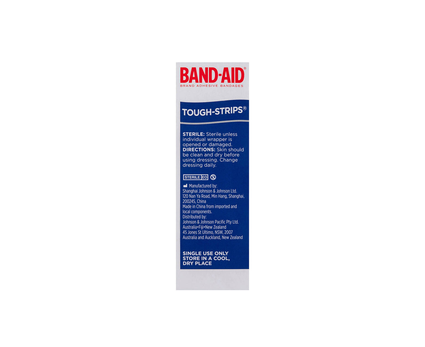 Band Aid Tough Strips Regular 20