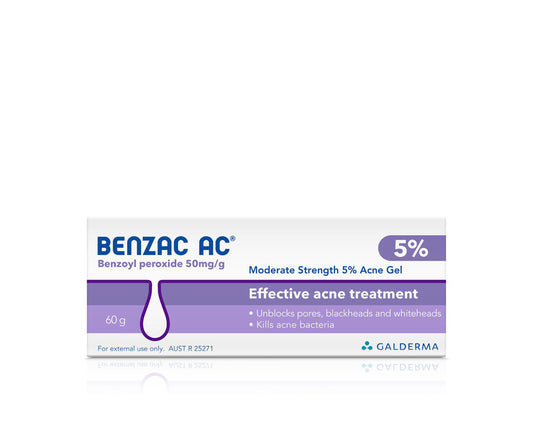 Benzac AC Gel 5% 60g