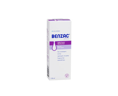 Benzac Daily Facial Moisturiser 118mL