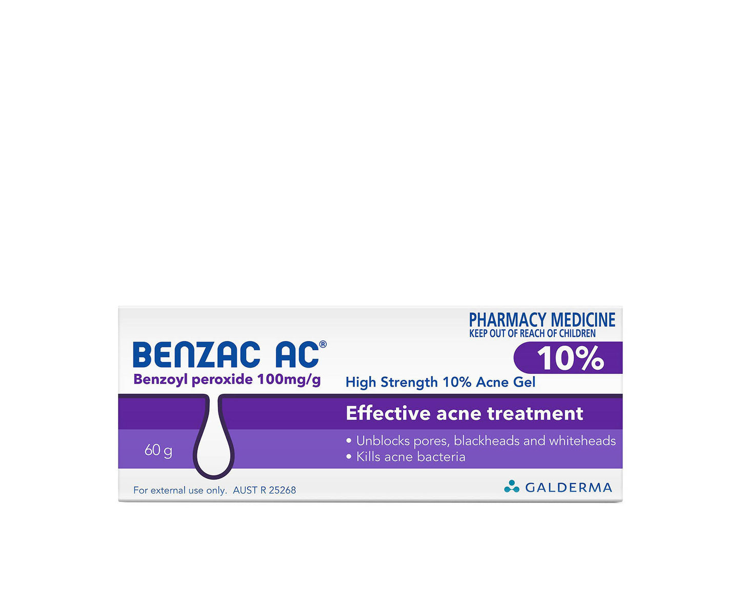 Benzac AC Gel 10% 60g