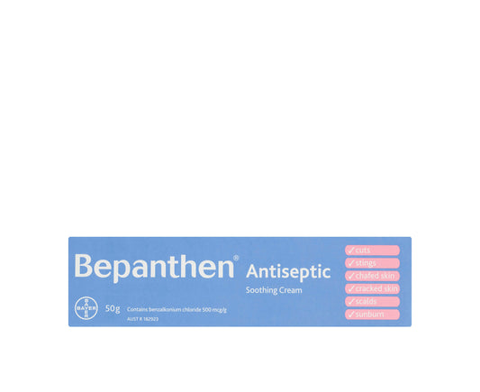 Bepanthen Antiseptic Soothing Cream 50g