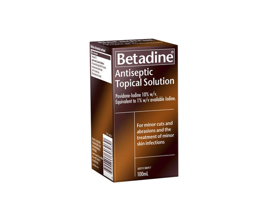 Betadine Antiseptic Topical Solution 100mL