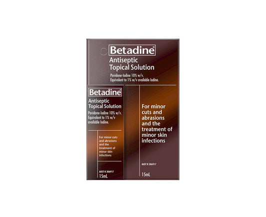 Betadine Antiseptic Liquid 15mL