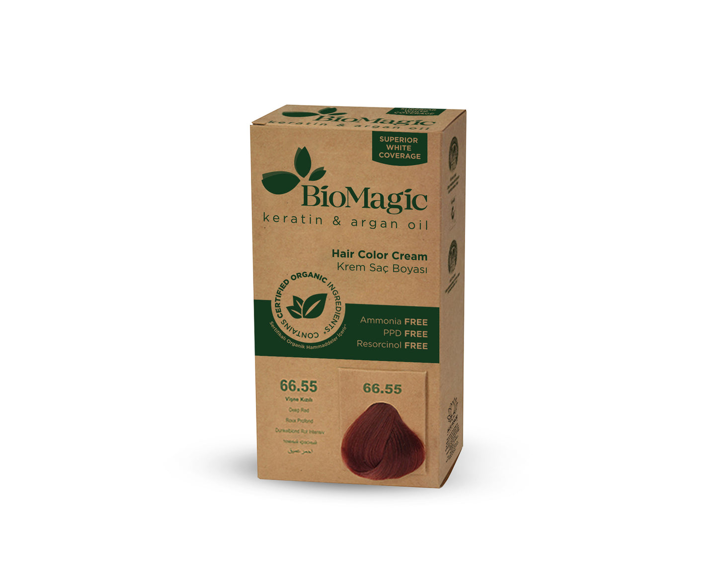 BioMagic Hair Colour Cream 66.55 Deep Red