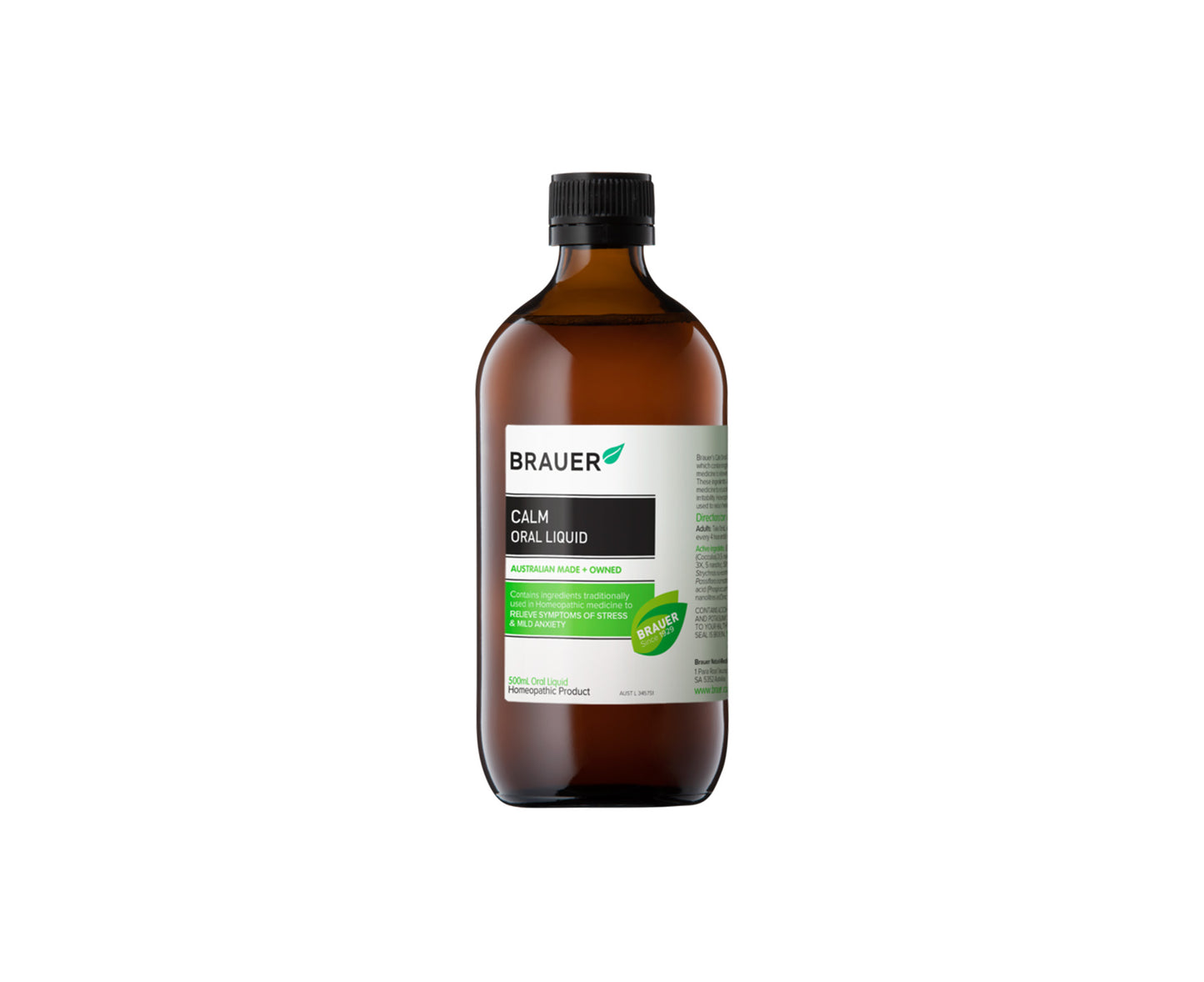 Brauer Calm Oral Liquid 500mL