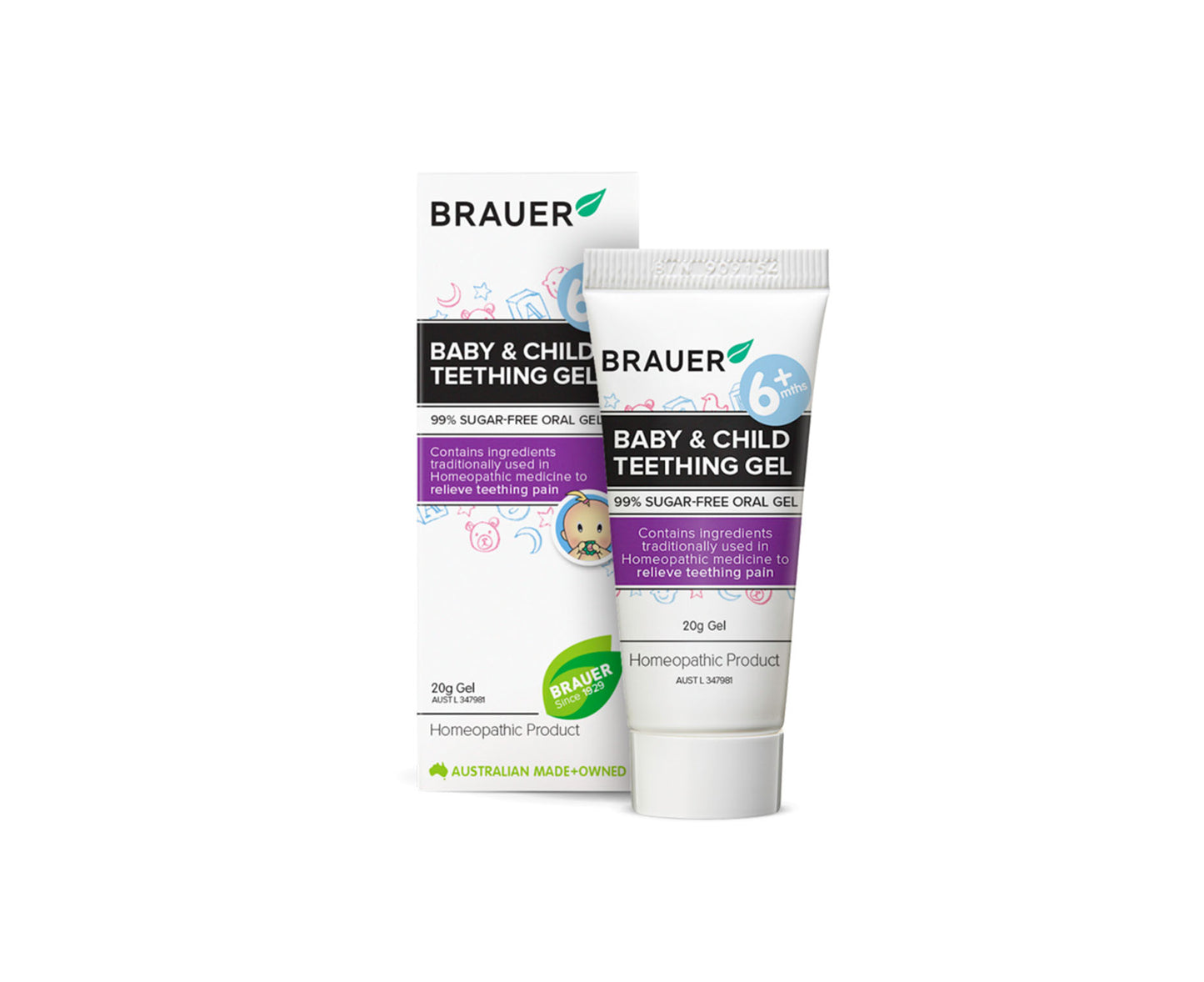 Brauer Baby & Child Teething Gel 20g