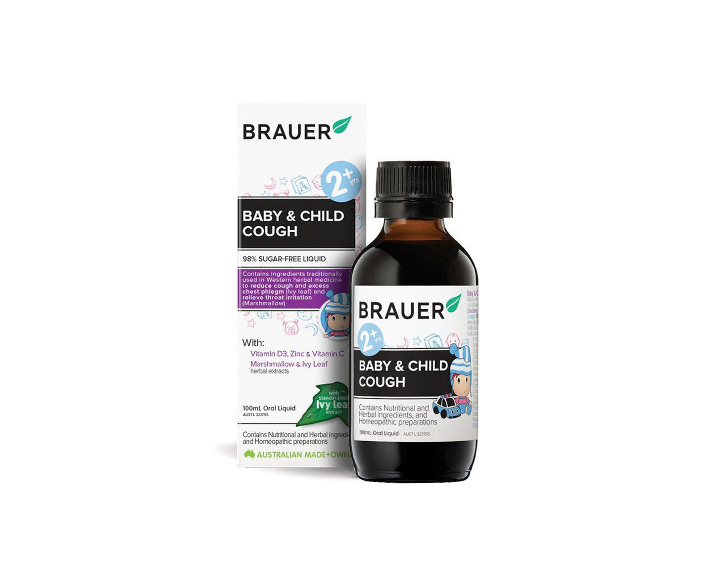 Brauer Baby & Child Cough Oral Liquid 100mL