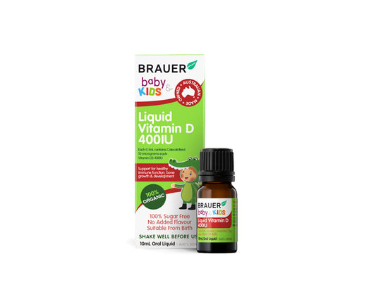 Brauer Baby & Kids Liquid Vitamin D 400IU 10mL