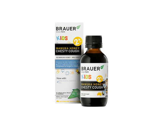 Brauer Kids Manuka Honey Chesty Cough Oral Liquid 100mL