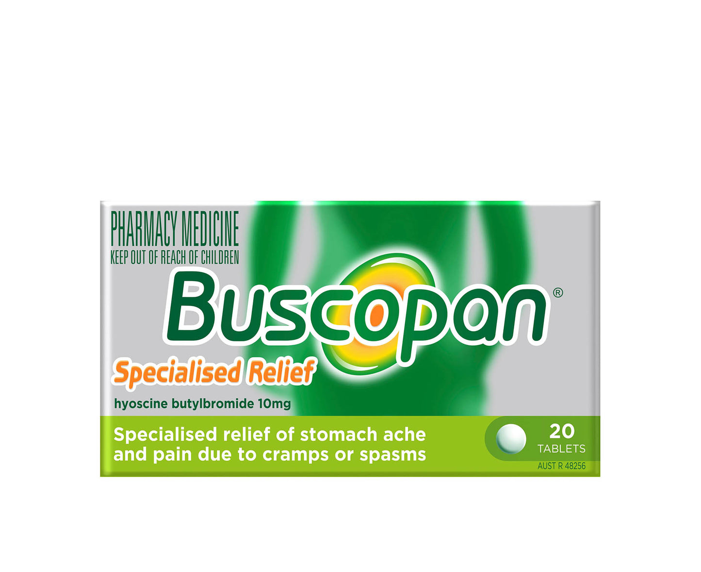 Buscopan 10mg Tablets 20