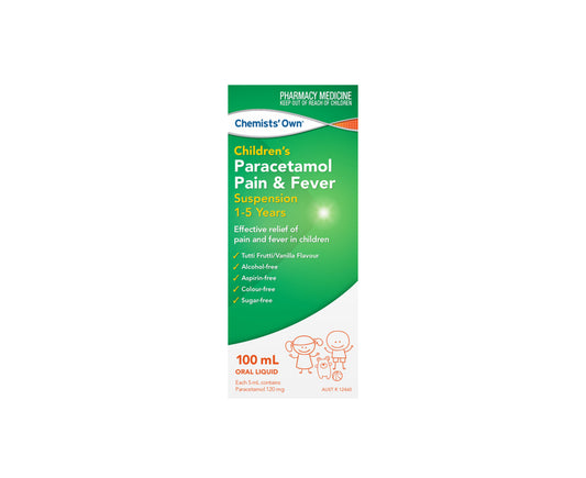 CO Paracetamol 1-5 Years 100mL