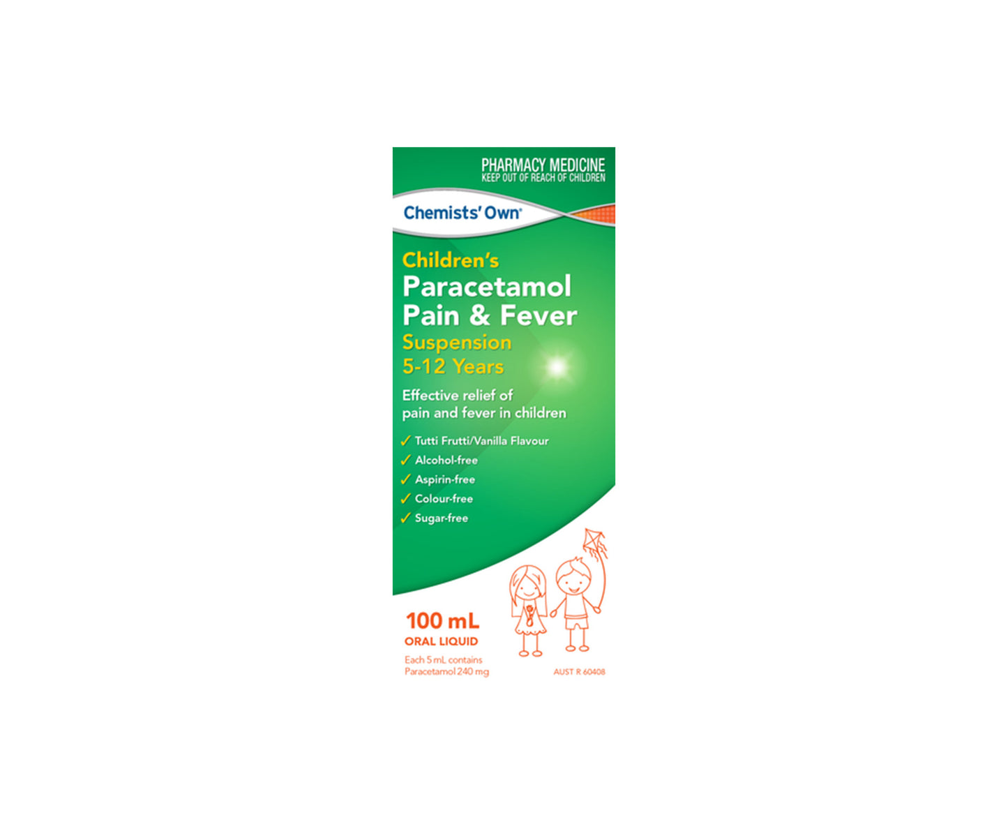 CO Paracetamol 5-12 Years 100mL