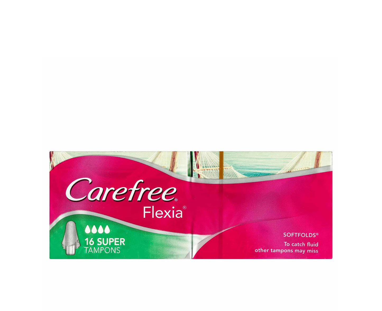 Carefree Flexia Super Tampons