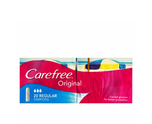 Carefree Tampons Regular 20 Pack