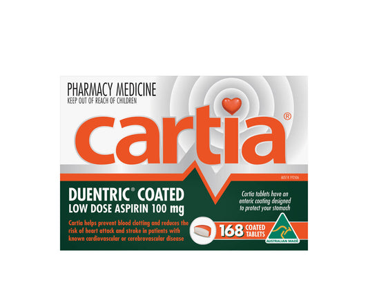 Cartia 100mg Tablets 168