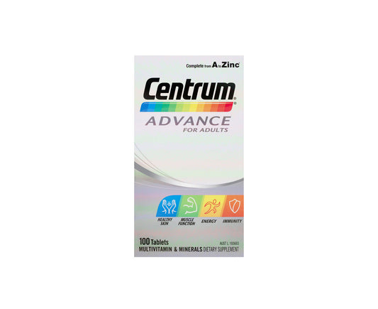 Centrum Advance For Adults Tablets 100