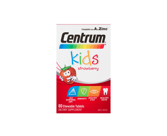 Centrum Kids Strawberry Tablets 60