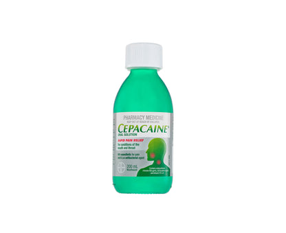 Cepacaine Oral Solution 200mL