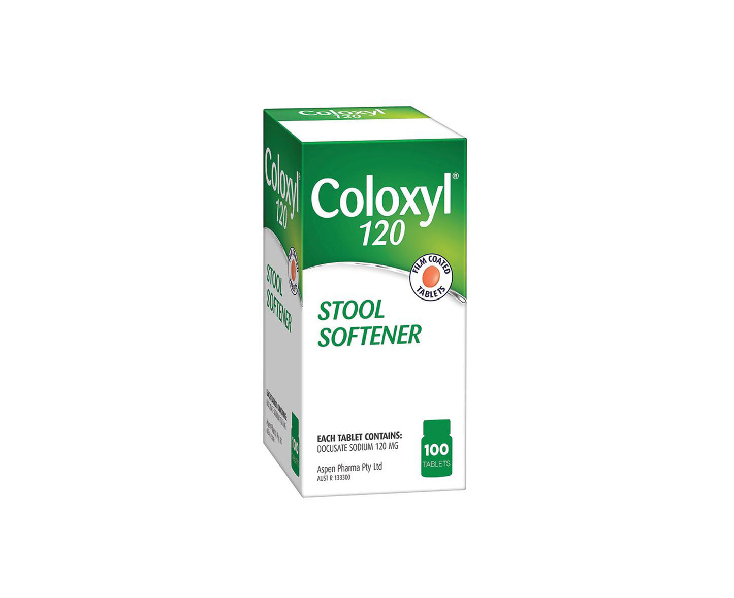 Coloxyl 120mg Tablets 100