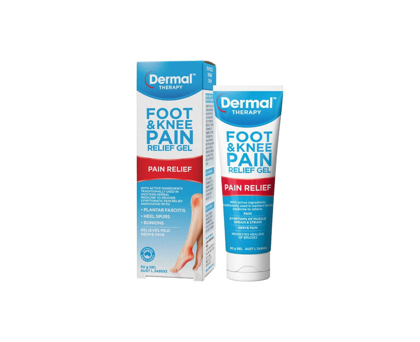 Dermal Therapy Foot & Knee Pain Relief Gel 50g