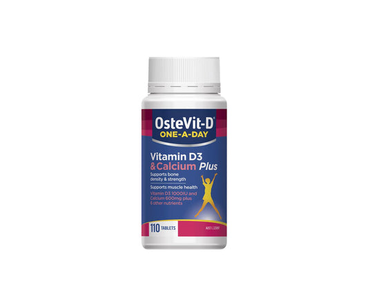 OsteVit-D One-A-Day Vitamin D3 & Calcium Plus 110 Tablets