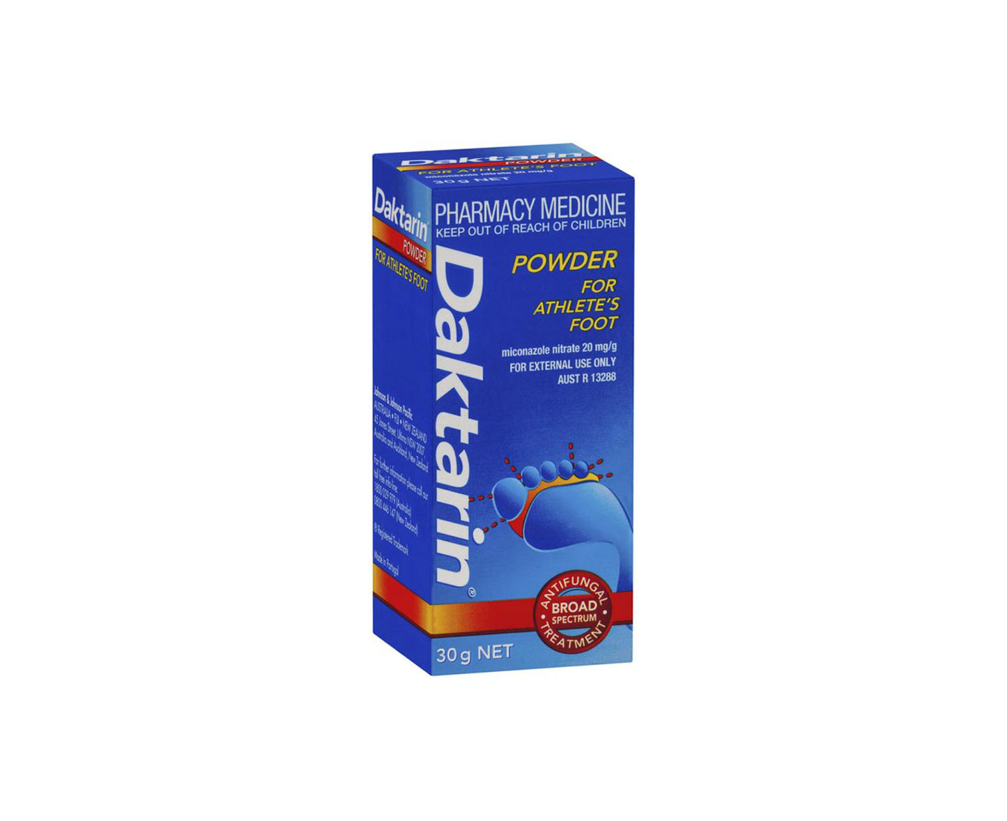 Daktarin Powder for Athlete's Foot 30g