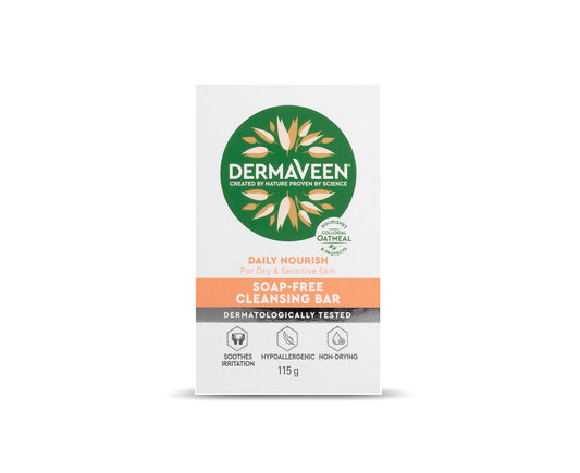 DermaVeen Soap Free Cleansing Bar 115g