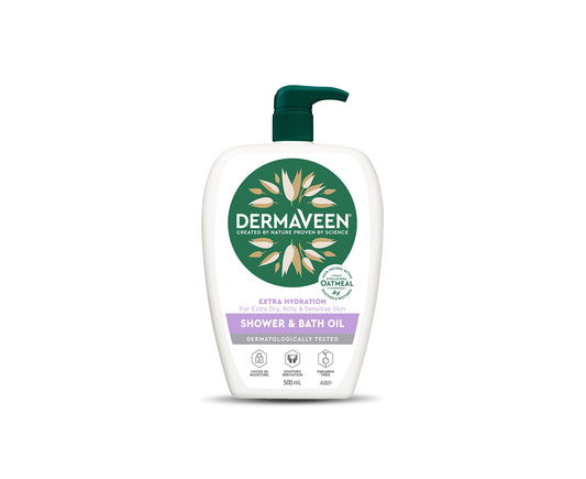 DermaVeen Shower & Bath Oil 500mL