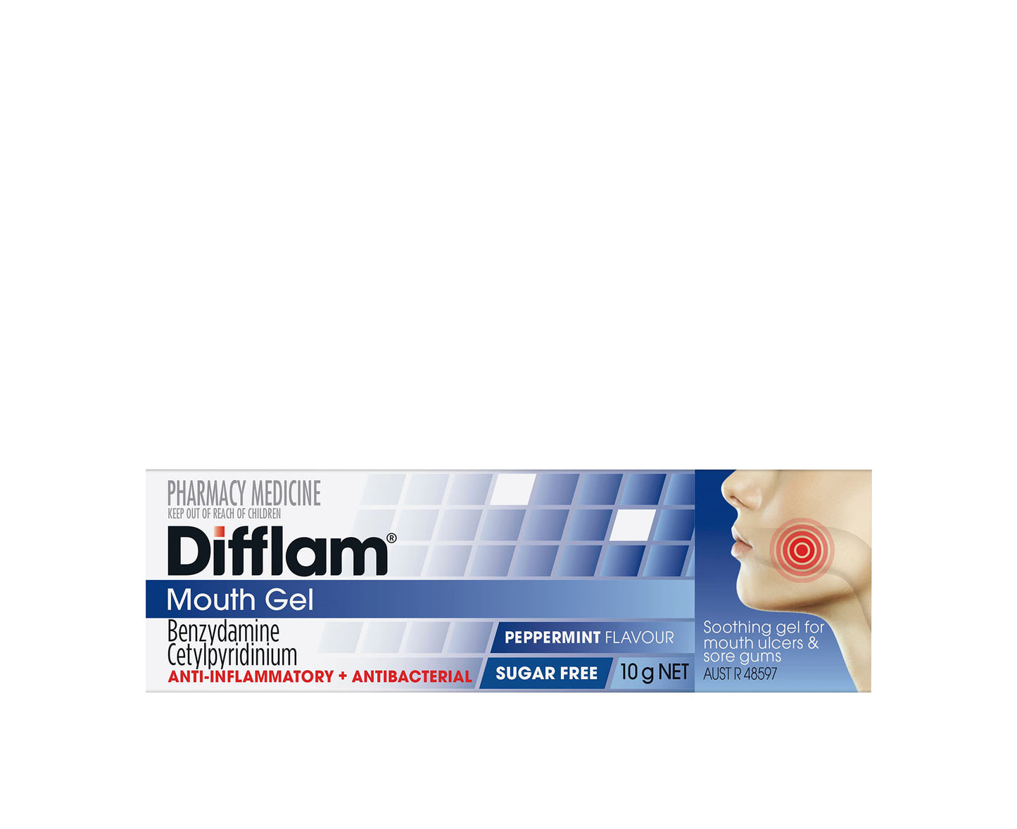 Difflam Anti-Inflammatory Mouth Gel 10g