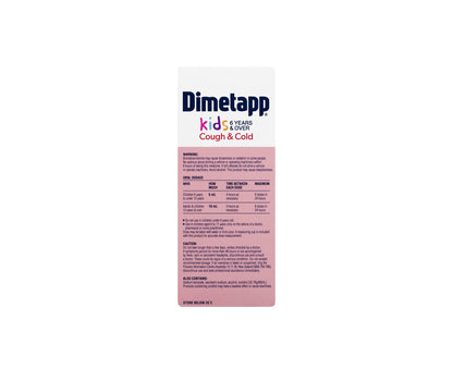 Dimetapp Cough & Cold Kids 6+ Elixir 200mL