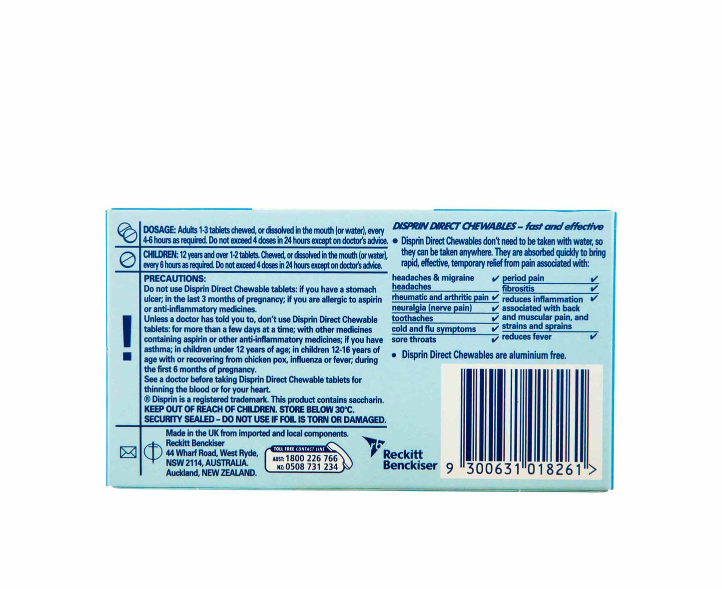 Disprin Direct Chewable Tablets 24