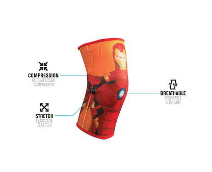 Donjoy Advantage Marvel Elastic Knee Iron Man - Youth