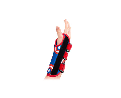 Donjoy Advantage Marvel Comfort Wrist Brace Captain America - Pediatric (Left)