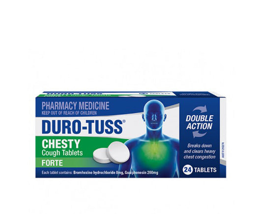 Durotuss Chesty Forte Tablets 24