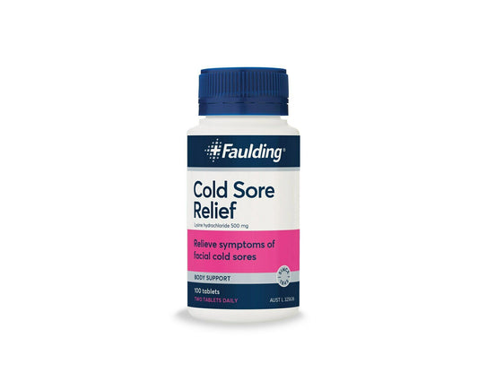 Faulding Cold Sore Relief Tablets 100